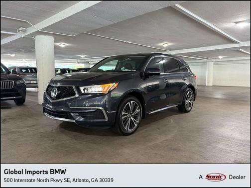 Fathom Blue Pearl 2020 Acura MDX 3.5L w/Technology Package