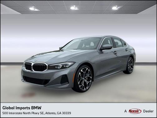 Gray 2025 BMW 330 330i