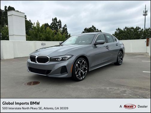 Gray 2025 BMW 330 330i