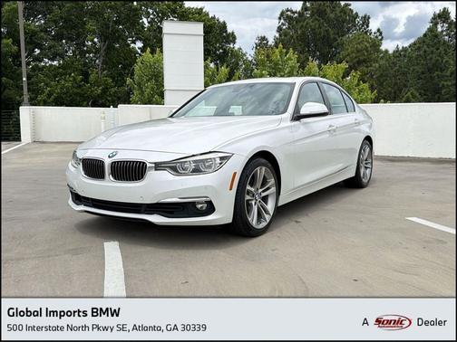 White 2016 BMW 328 328i