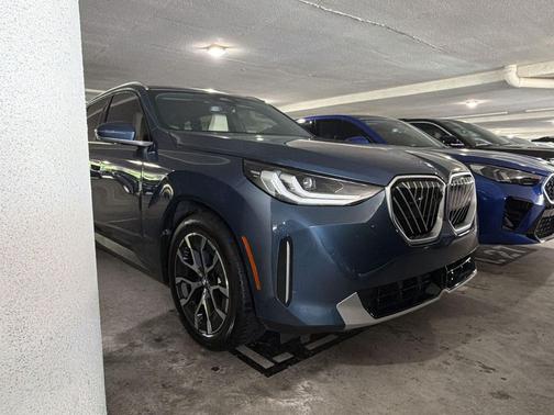 Arctic Race Blue Metallic 2025 BMW X3 30 xDrive