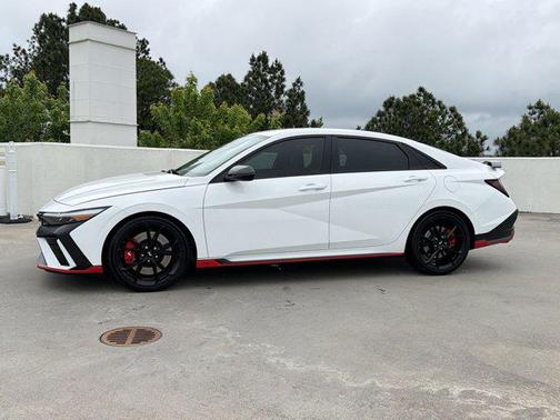 Atlas White 2025 Hyundai ELANTRA N Base