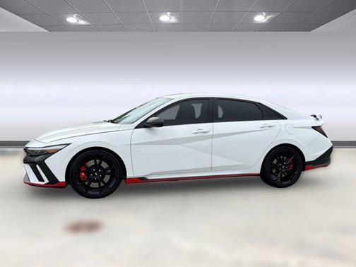 Atlas White 2025 Hyundai ELANTRA N Base