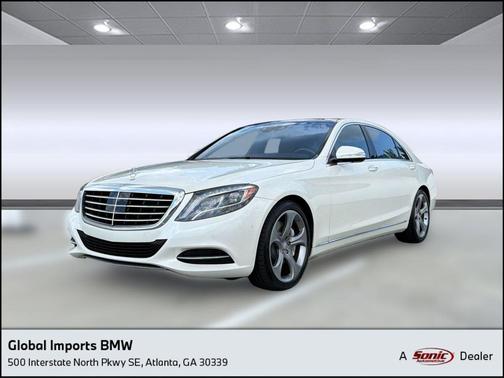 White 2015 Mercedes-Benz S-Class S 550
