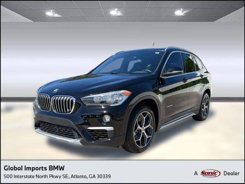 Black 2018 BMW X1 sDrive28i