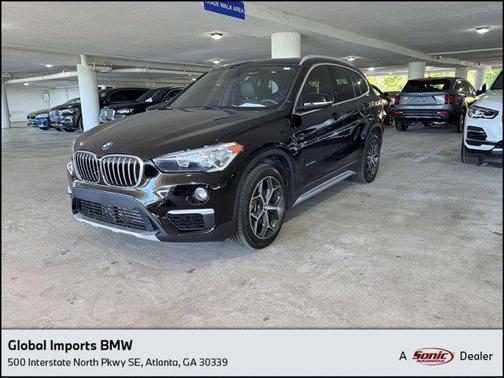 Black 2018 BMW X1 sDrive28i