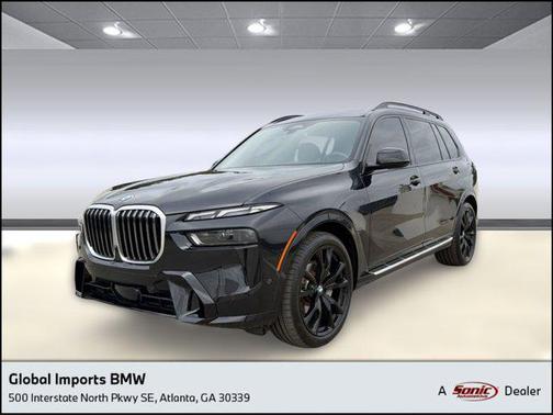 Black Sapphire Metallic 2023 BMW X7 xDrive40i
