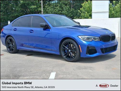 Portimao Blue Metallic 2020 BMW M340 M340i xDrive Sedan