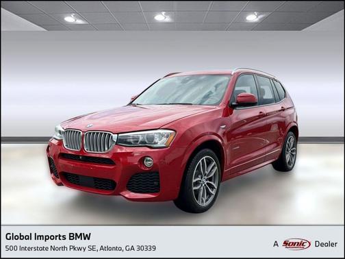 Melbourne Red Metallic 2015 BMW X3 xDrive35i