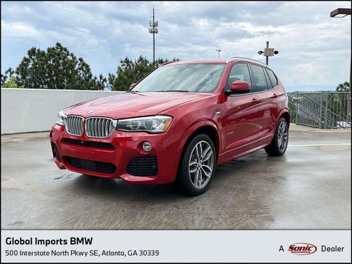 Melbourne Red Metallic 2015 BMW X3 xDrive35i