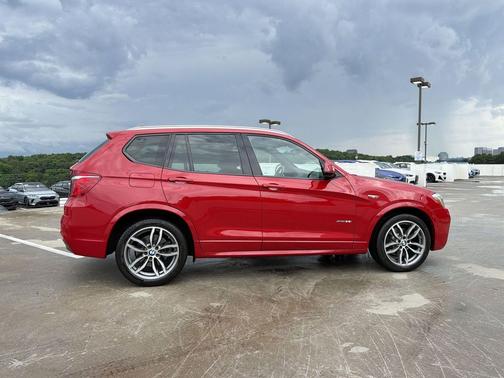 Melbourne Red Metallic 2015 BMW X3 xDrive35i