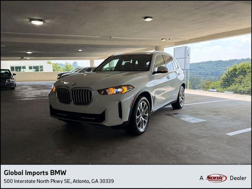 Alpine White 2025 BMW X5 xDrive40i