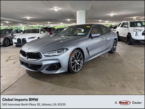 Skyscraper Grey Metallic 2024 BMW 840 Gran Coupe i