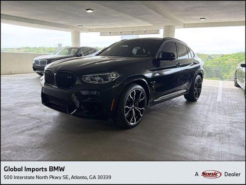 Black Sapphire Metallic 2021 BMW X4 M AWD