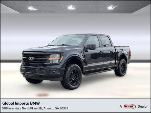 Antimatter Blue Metallic 2024 Ford F-150 XLT