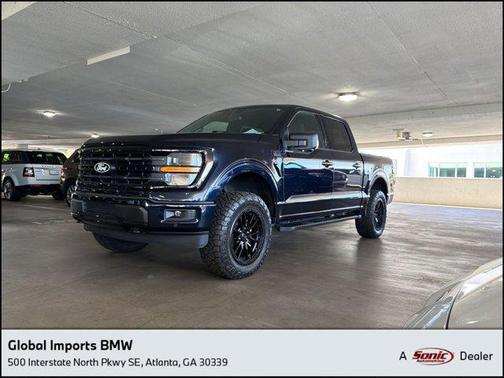 Antimatter Blue Metallic 2024 Ford F-150 XLT