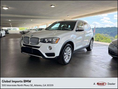 White 2016 BMW X3 xDrive28i