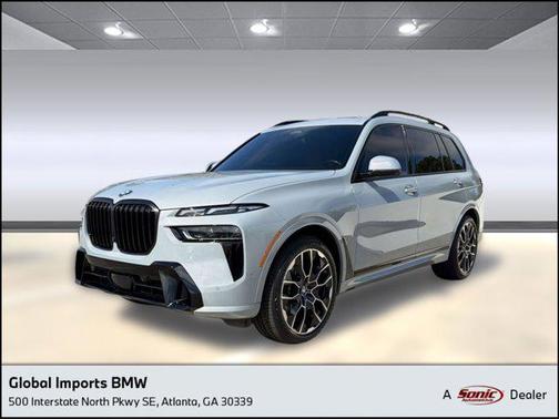 Brooklyn Grey Metallic 2025 BMW X7 xDrive40i