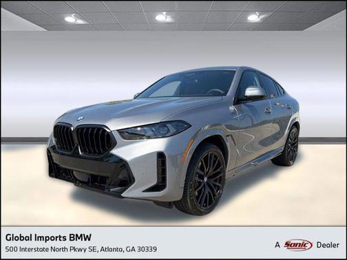 Skyscraper Grey Metallic 2026 BMW X6 xDrive40i
