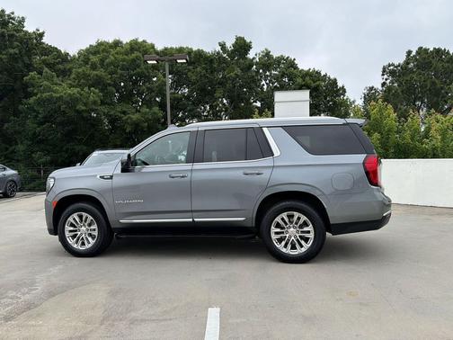Satin Steel Metallic 2022 GMC Yukon SLT