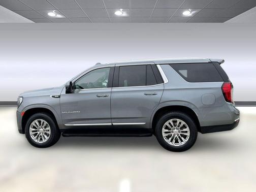 Satin Steel Metallic 2022 GMC Yukon SLT