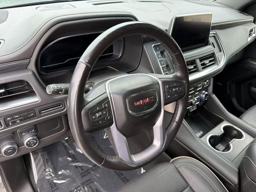 Satin Steel Metallic 2022 GMC Yukon SLT