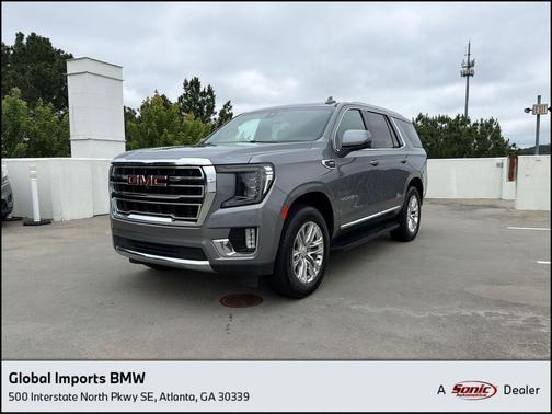 Satin Steel Metallic 2022 GMC Yukon SLT