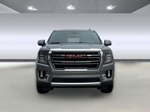 Satin Steel Metallic 2022 GMC Yukon SLT