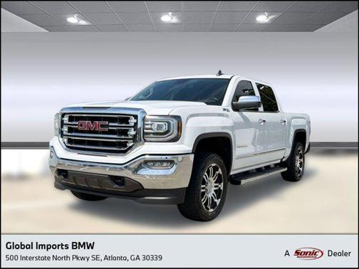 Summit White 2018 GMC Sierra 1500 SLT