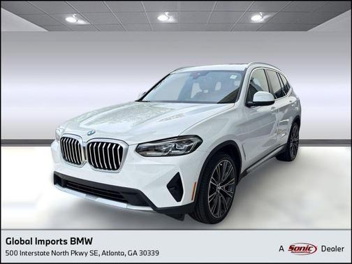 Alpine White 2023 BMW X3 sDrive30i