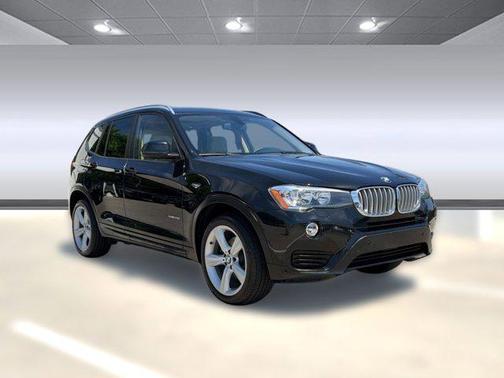 Black Sapphire Metallic 2017 BMW X3 sDrive28i