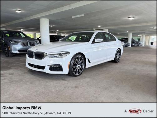 Alpine White 2019 BMW 540 540i