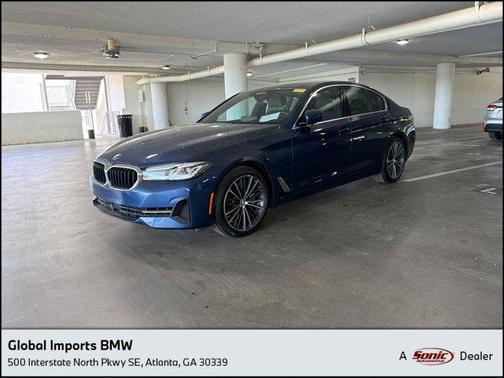 Phytonic Blue Metallic 2023 BMW 540 i