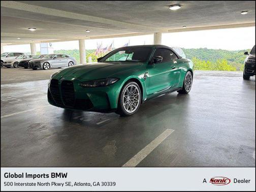 Isle of Man Green Metallic 2025 BMW M4 Competition xDrive