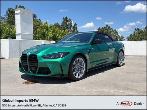 Isle of Man Green Metallic 2025 BMW M4 Competition xDrive