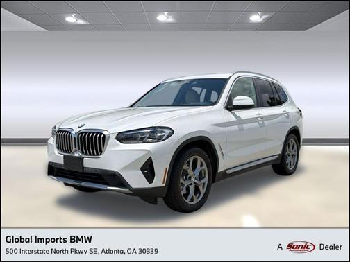 White 2022 BMW X3 sDrive30i