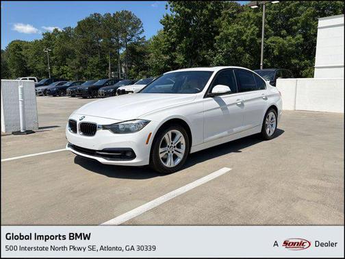 White 2016 BMW 328 328i