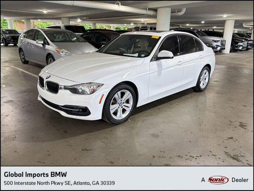 White 2016 BMW 328 328i