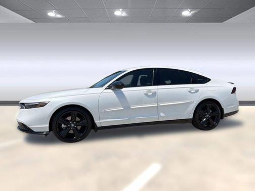 Platinum White Pearl 2024 Honda Accord Hybrid Sport-L