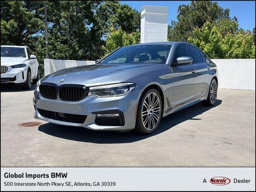 Dark Graphite Metallic 2018 BMW 540 540i