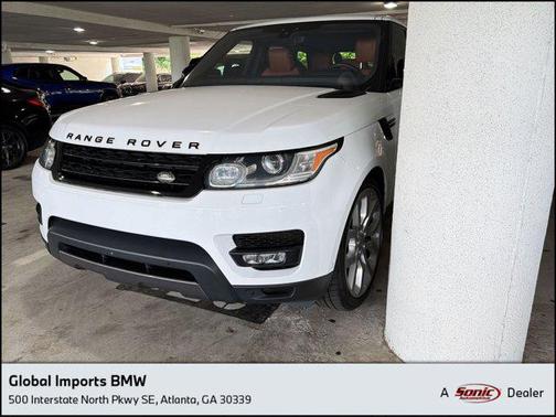 White 2017 Land Rover Range Rover Sport Supercharged