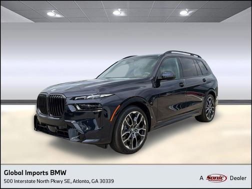 Carbon Black Metallic 2027 BMW X7 xDrive40i