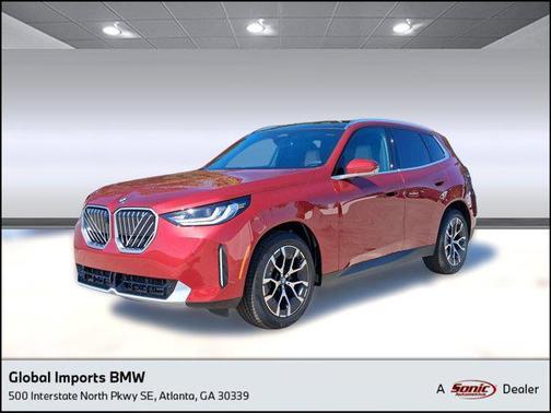 Vegas Red Metallic 2026 BMW X3 30 xDrive