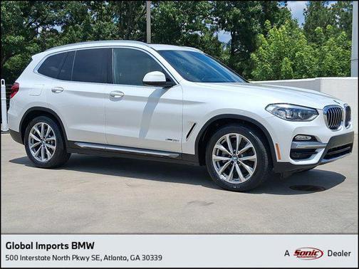 2018 BMW X3 xDrive30i