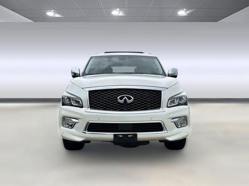 Majestic White 2017 INFINITI QX80 Base