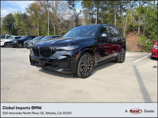 Black Sapphire Metallic 2024 BMW X5 xDrive40i