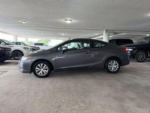 Polished Metal Metallic 2012 Honda Civic LX