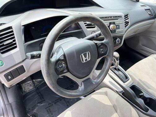 Polished Metal Metallic 2012 Honda Civic LX