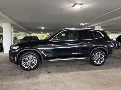 Black Sapphire Metallic 2024 BMW X3 sDrive30i