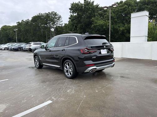Black Sapphire Metallic 2024 BMW X3 sDrive30i